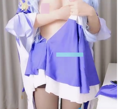 铃木美咲的cos刻晴剧情，200mb度盘