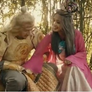 古装西游：铁扇公主、甜猴哥、牛魔王大战3V-500M视界传媒拍摄