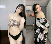 清纯女神以曼，美颜身材露脸，精选萌妹视频火爆