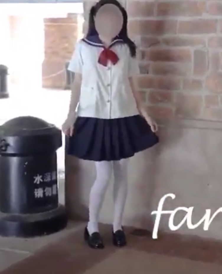 光“阴”飞机场妹子猫型人偶Fariskitten大胆私拍76P45V1.78G，户外指教应有尽有